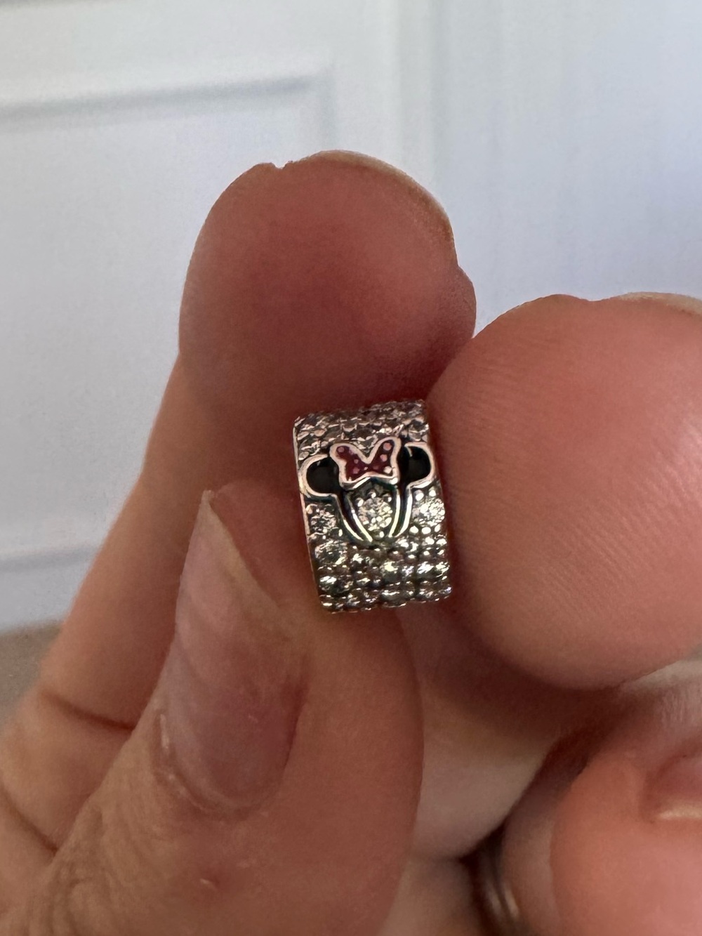 New Pandora Mickey and Minnie Mouse Ear Hat Clip Charm - Picture 4 of 7